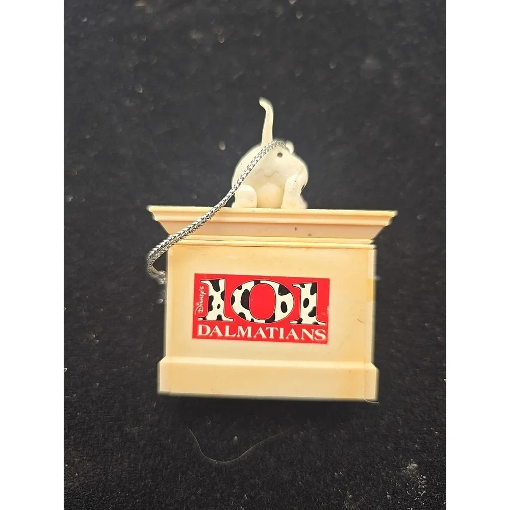 101‎ Dalmatians Puppy on Hearth Christmas Ornament 1990s Enesco